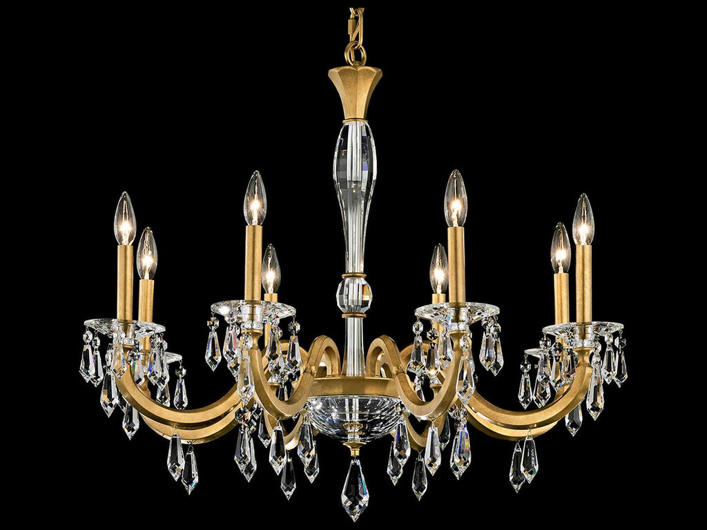 Schonbek Napoli 8-Light Candelabra Chandelier