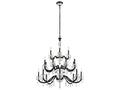 Schonbek Napoli 20-Light Candelabra Tiered Chandelier with Radiance Crystal