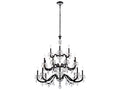 Schonbek San Marco 20-Light Crystal Candelabra Chandelier
