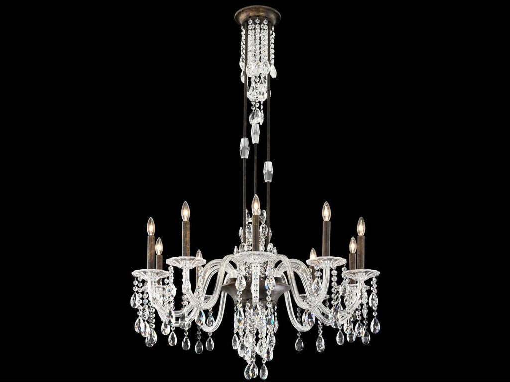 Schonbek Rainier 10-Light Traditional Candelabra Chandelier