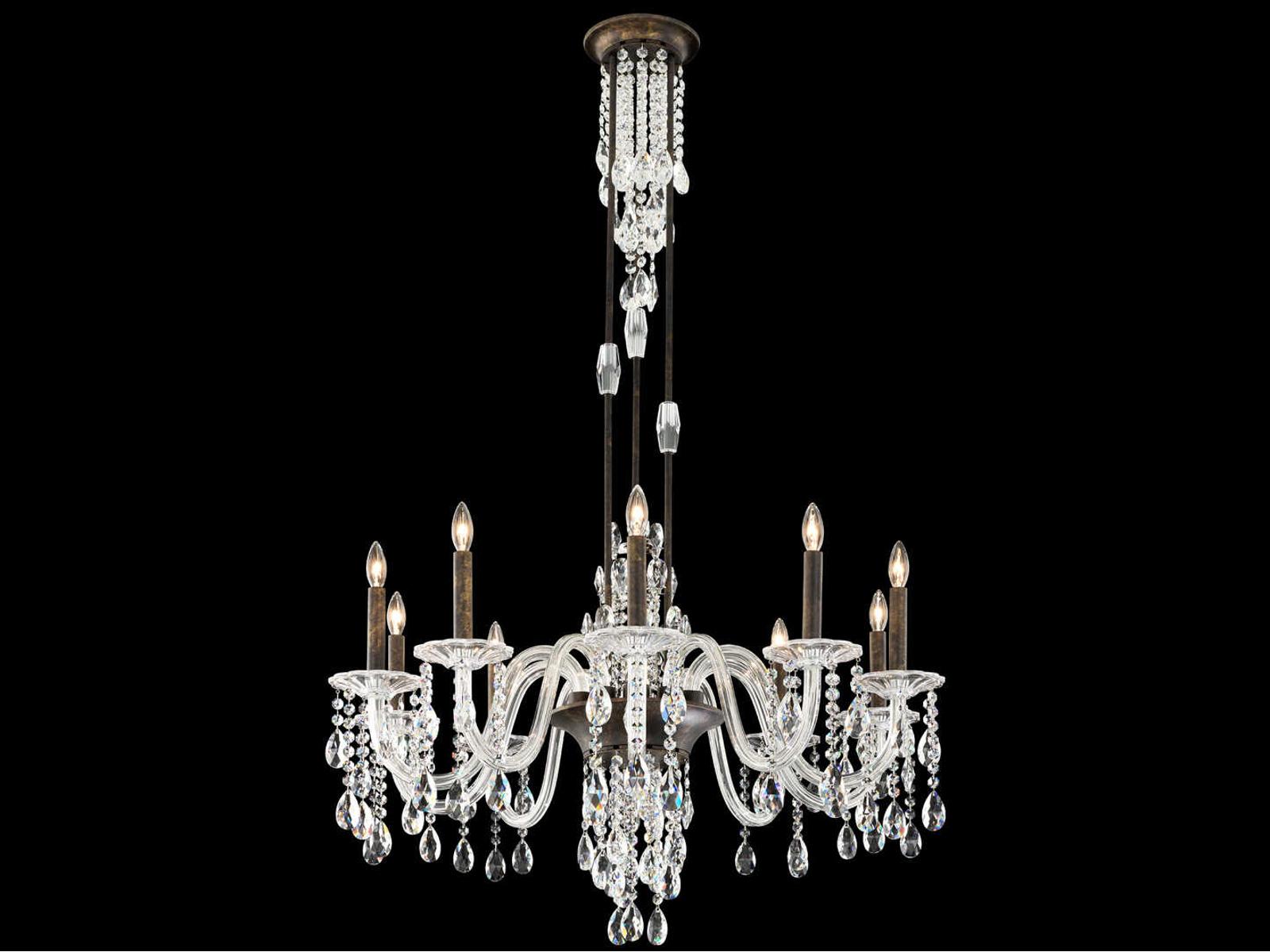 Schonbek Rainier 10-Light Traditional Candelabra Chandelier