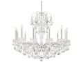 Schonbek 12-Light Sonatina Chandelier with Clear Heritage Crystal