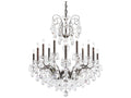 Schonbek 14-Light Sonatina Chandelier with Heritage Crystal