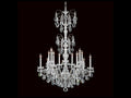 Schonbek Sonatina 14-Light Crystal Candelabra Chandelier