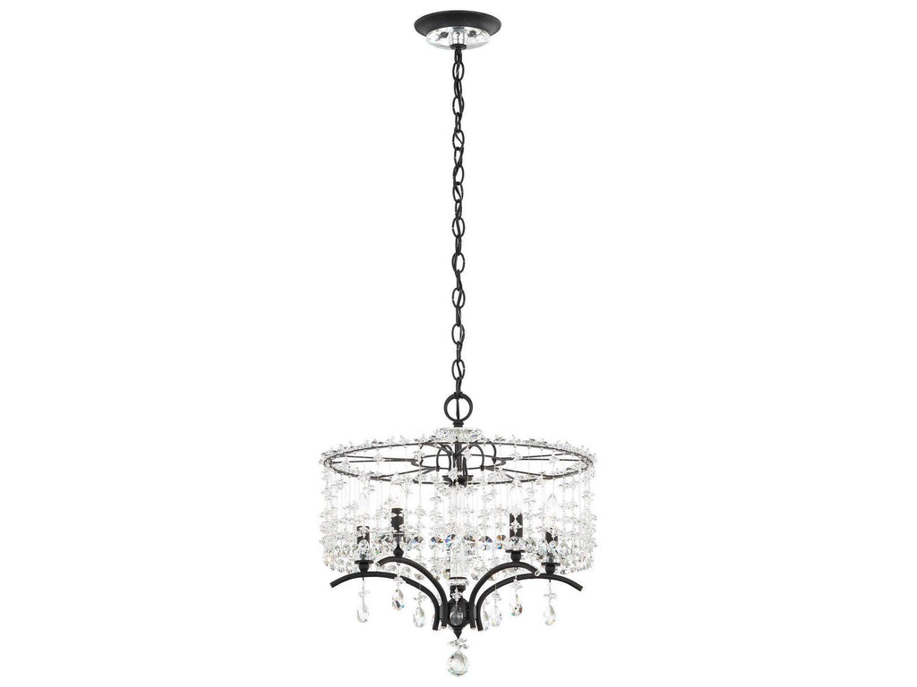 Schonbek Bella Rose 5-Light Crystal Candelabra Chandelier