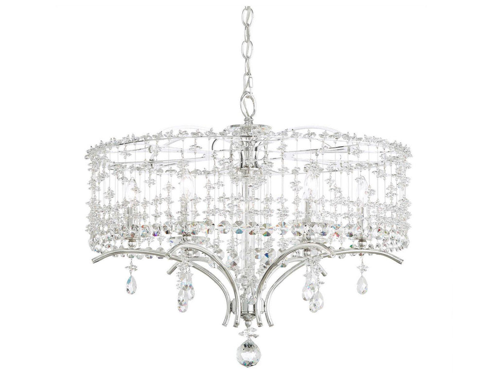 Schonbek 6-Light Bella Rose Crystal Chandelier