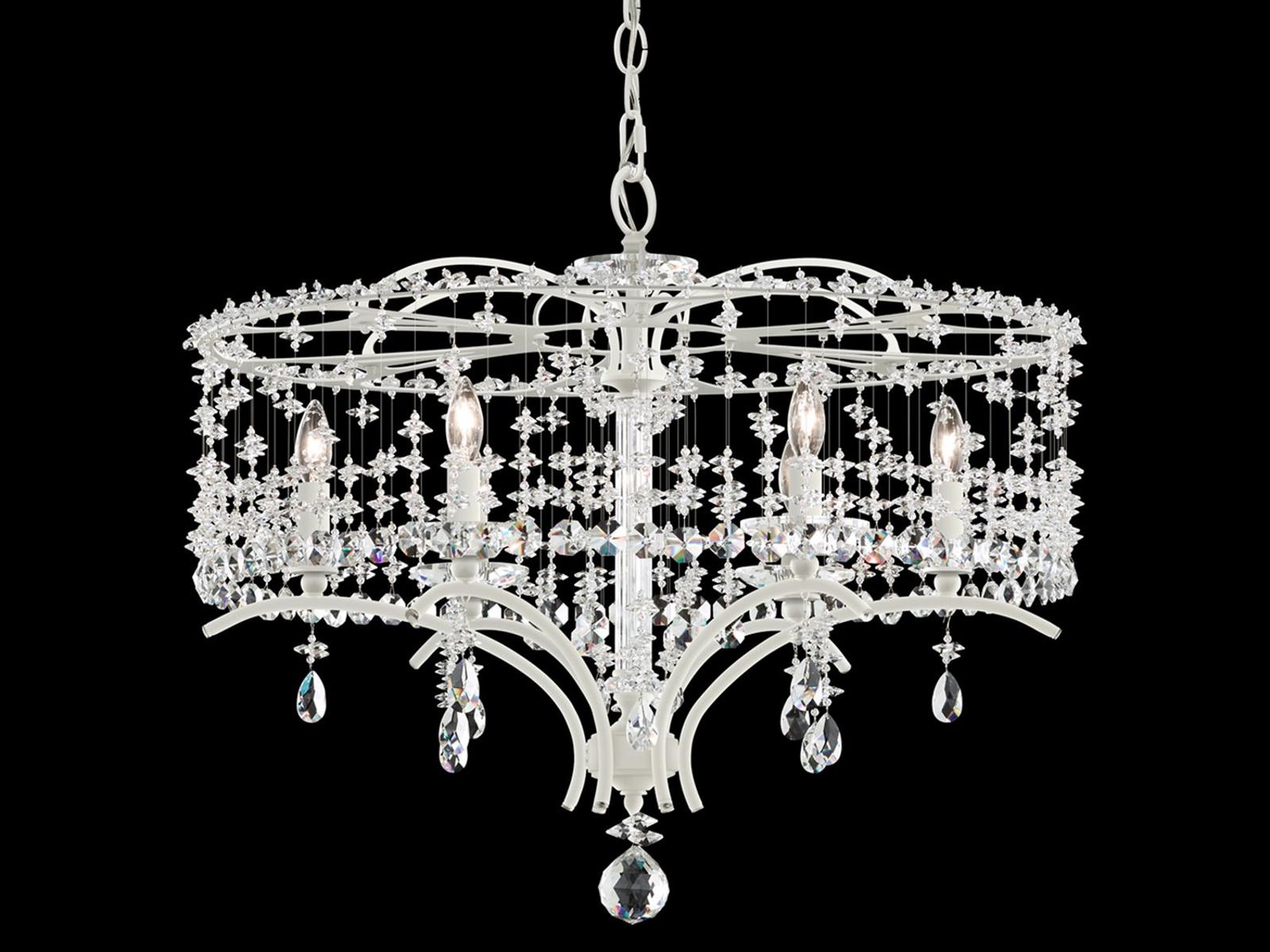 Schonbek 6-Light Bella Rose Crystal Chandelier