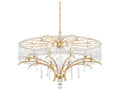 Schonbek 10-Light Bella Rose Crystal Candelabra Chandelier