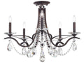 Schonbek Vesca 5-Light Bronze Crystal Chandelier