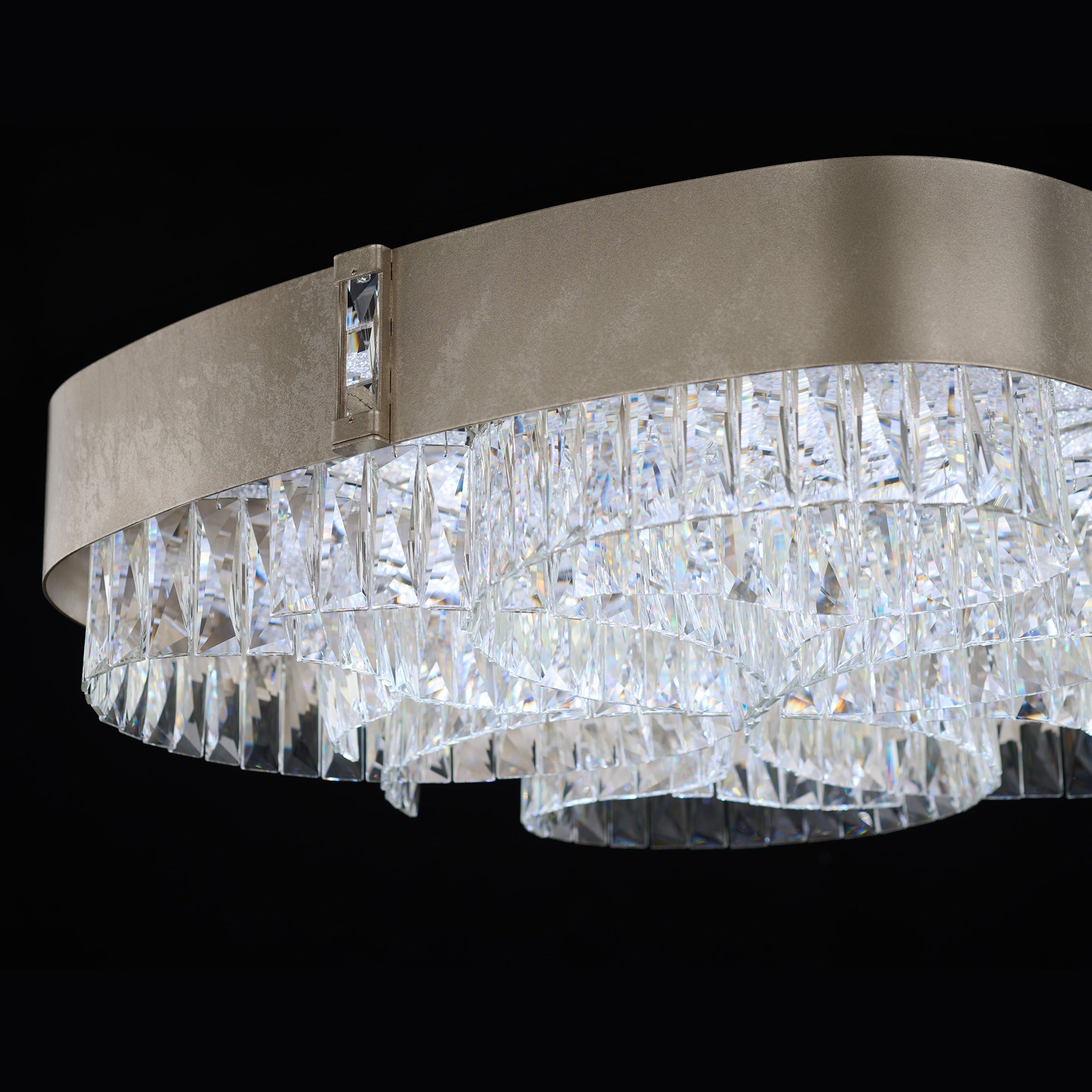 Schonbek LEDZeppa 24" LED Flush Mount