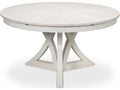 Jupe Casual Round Dining Table in Working White