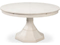 Giselle Jupe Extendable Dining Table in Working White Finish