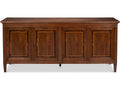 Beaufort 80-Inch Sideboard in Maple and Walnut