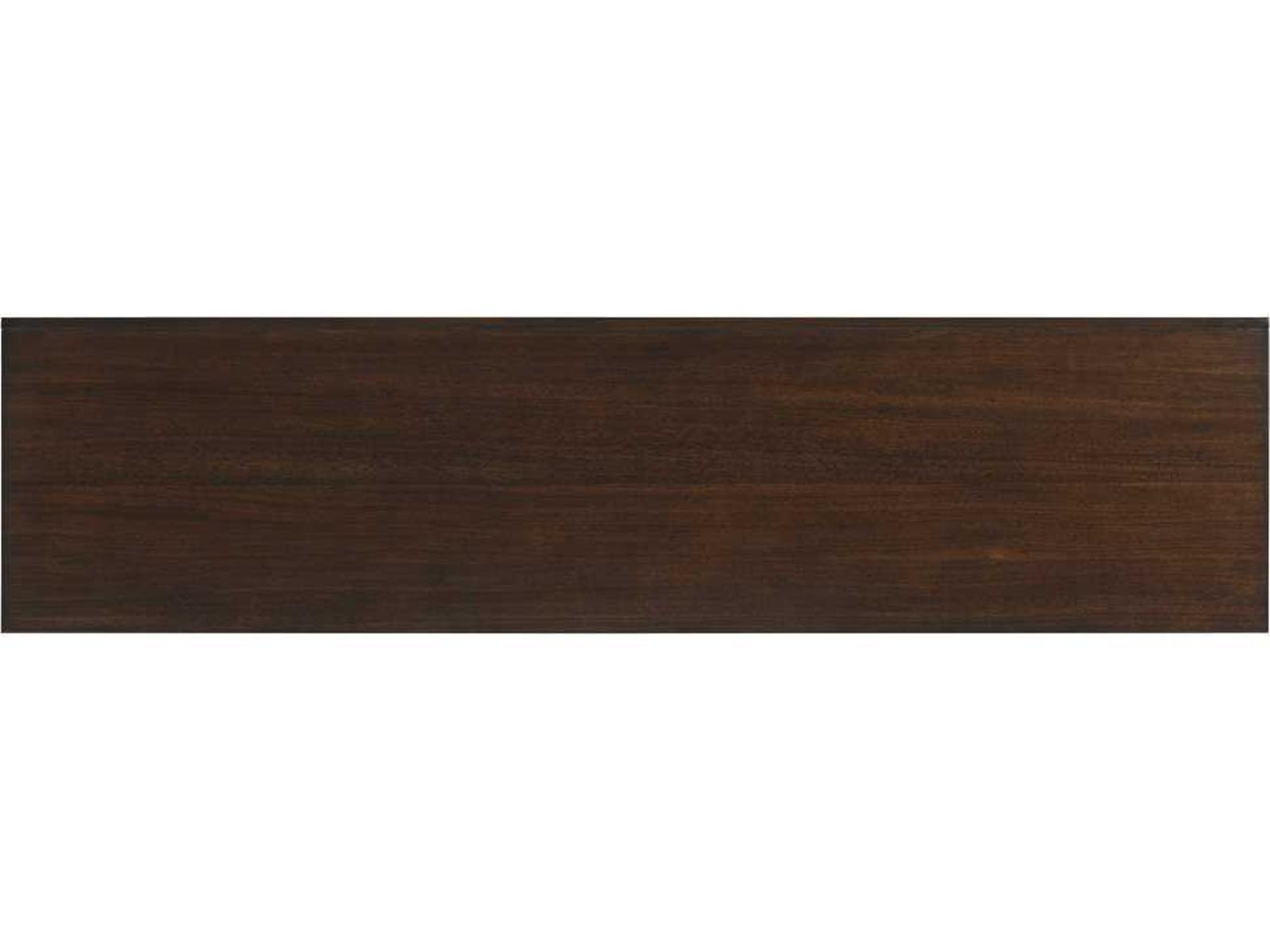 Bel Aire 72-Inch Rodeo Media Console Walnut Wood and Brushed Brass