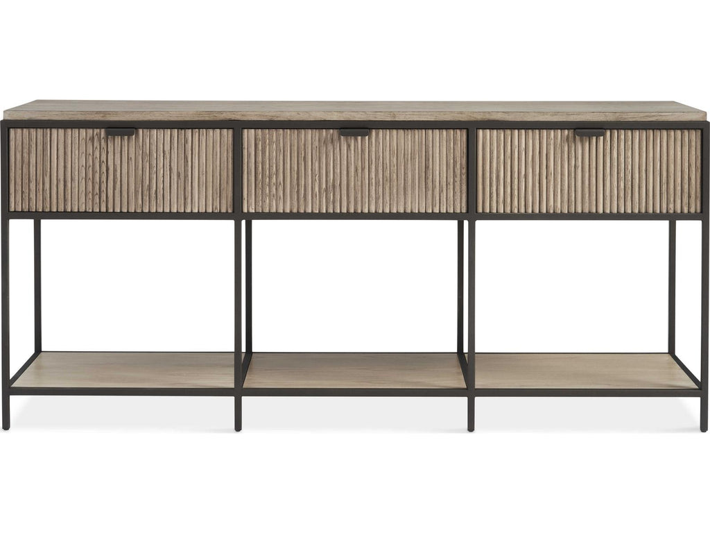Concord Console Table with Drawers and Shelf