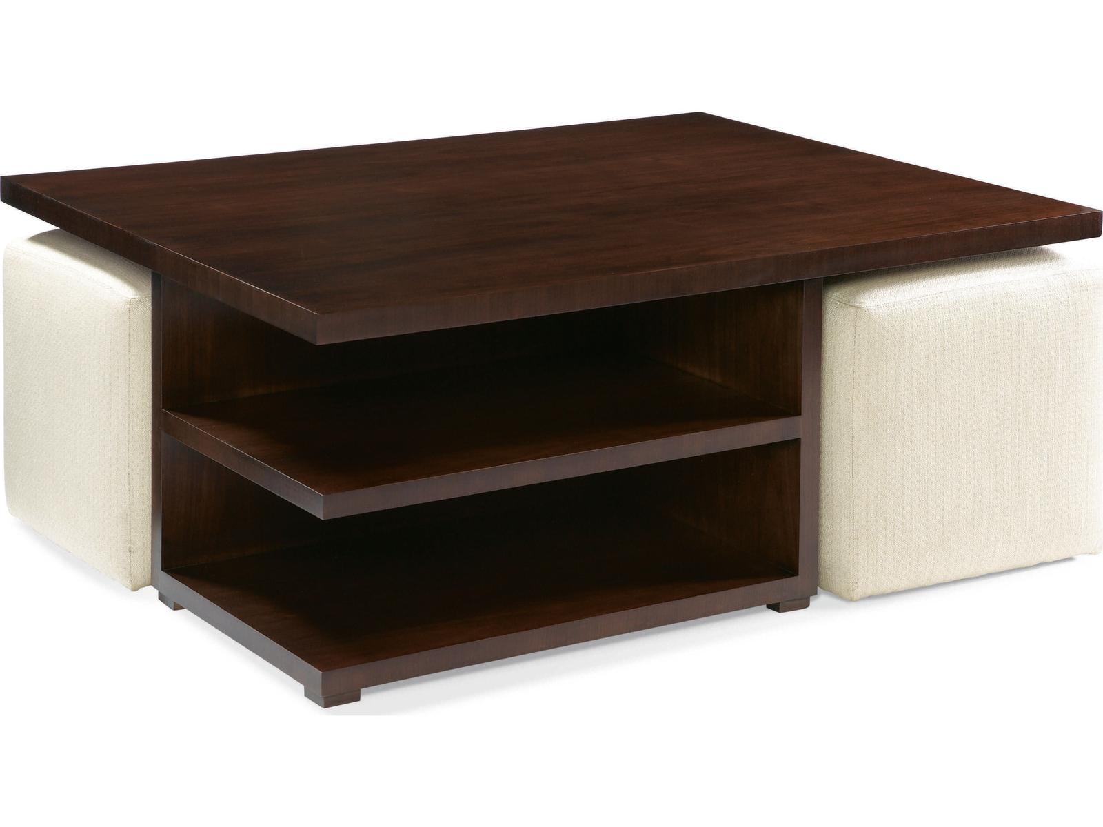 South Hampton Rectangular Wood Coffee Table with Storage
