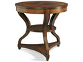 Masterpiece Estate Round End Table in Antique Mahogany