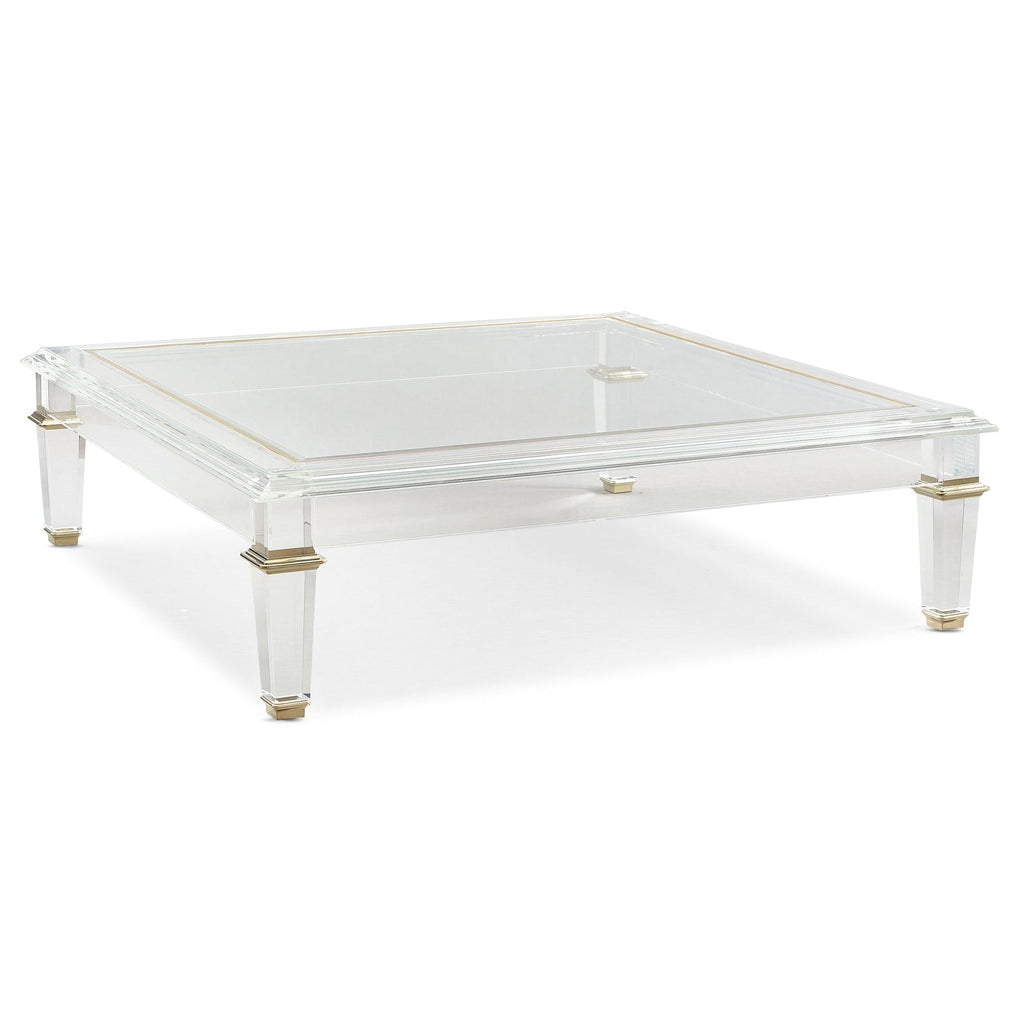 Caracole Promethean Pierre Cocktail Table Clearance