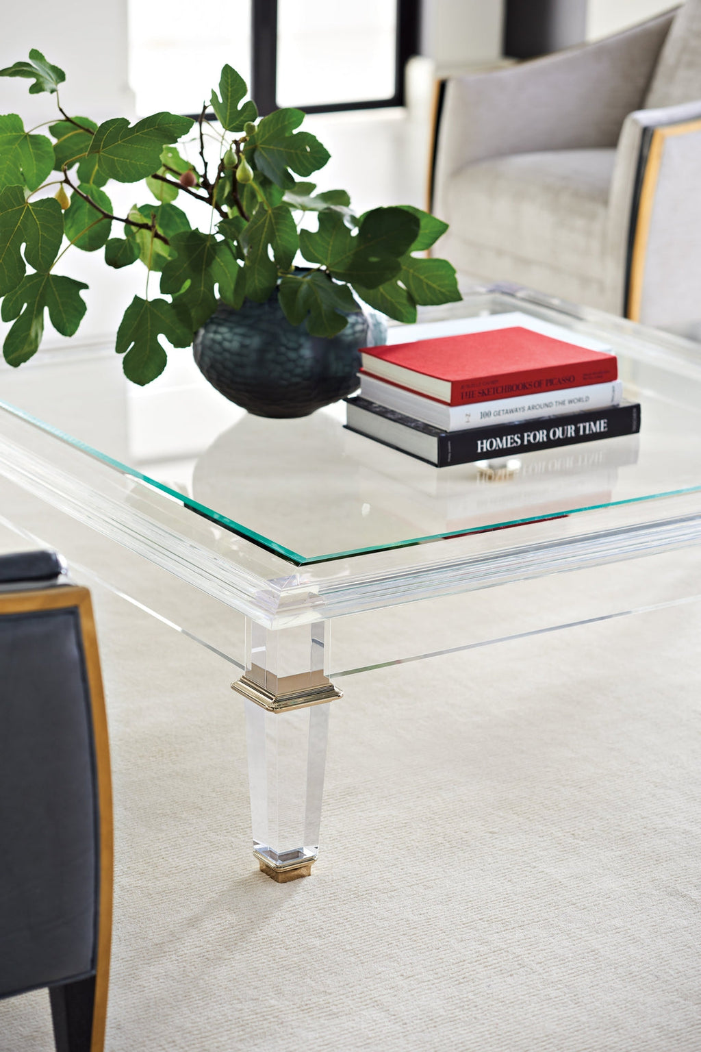 Caracole Promethean Pierre Cocktail Table Clearance