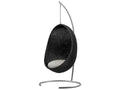 Nanna Ditzel Hanging Egg Chair with Stand and Sailcloth Seagull Cushion