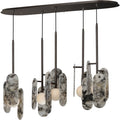 Studio M Megalith 5 Light 48" Wide LED Linear Chandelier by Nina Magon