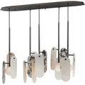 Studio M Megalith 5 Light 48" Wide LED Linear Chandelier by Nina Magon