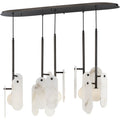 Studio M Megalith 5 Light 48" Wide LED Linear Chandelier by Nina Magon