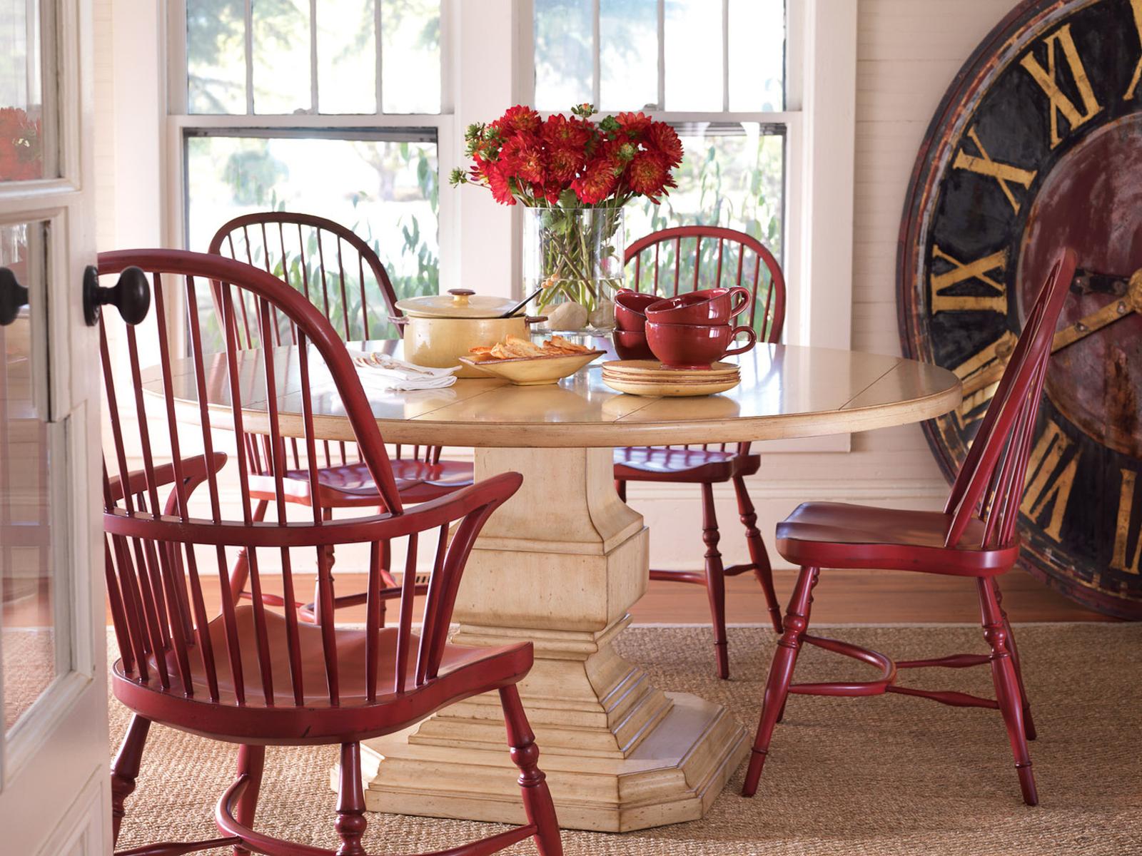 Killington Round Wood Dining Table