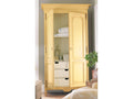 Middleburg Armoire with Storage and Brass Hardware