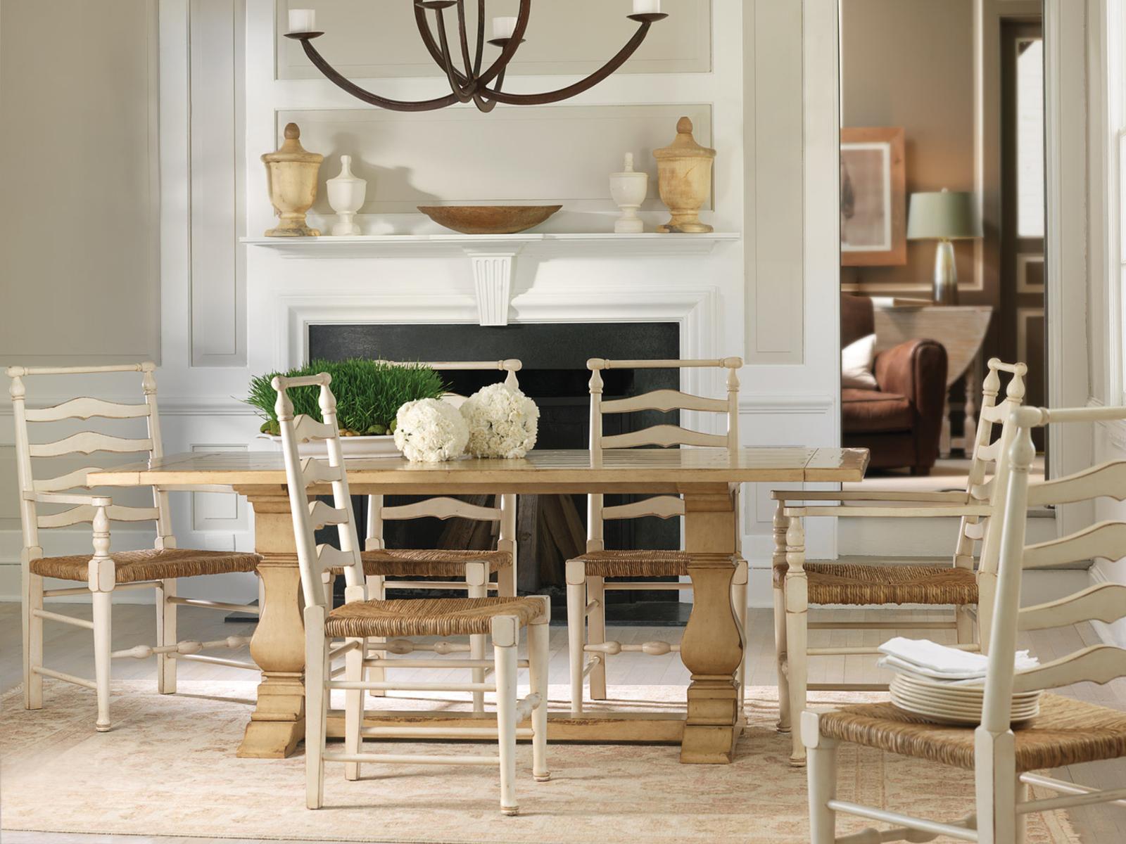Lake Tahoe Rectangle Dining Table Mahogany and Veneers