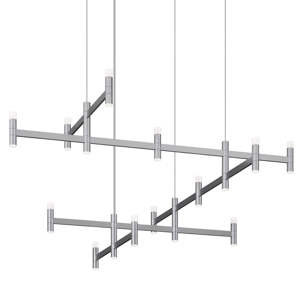 Sonneman Systema Staccato 57 Inch Led Linear Suspension Light Cp749314