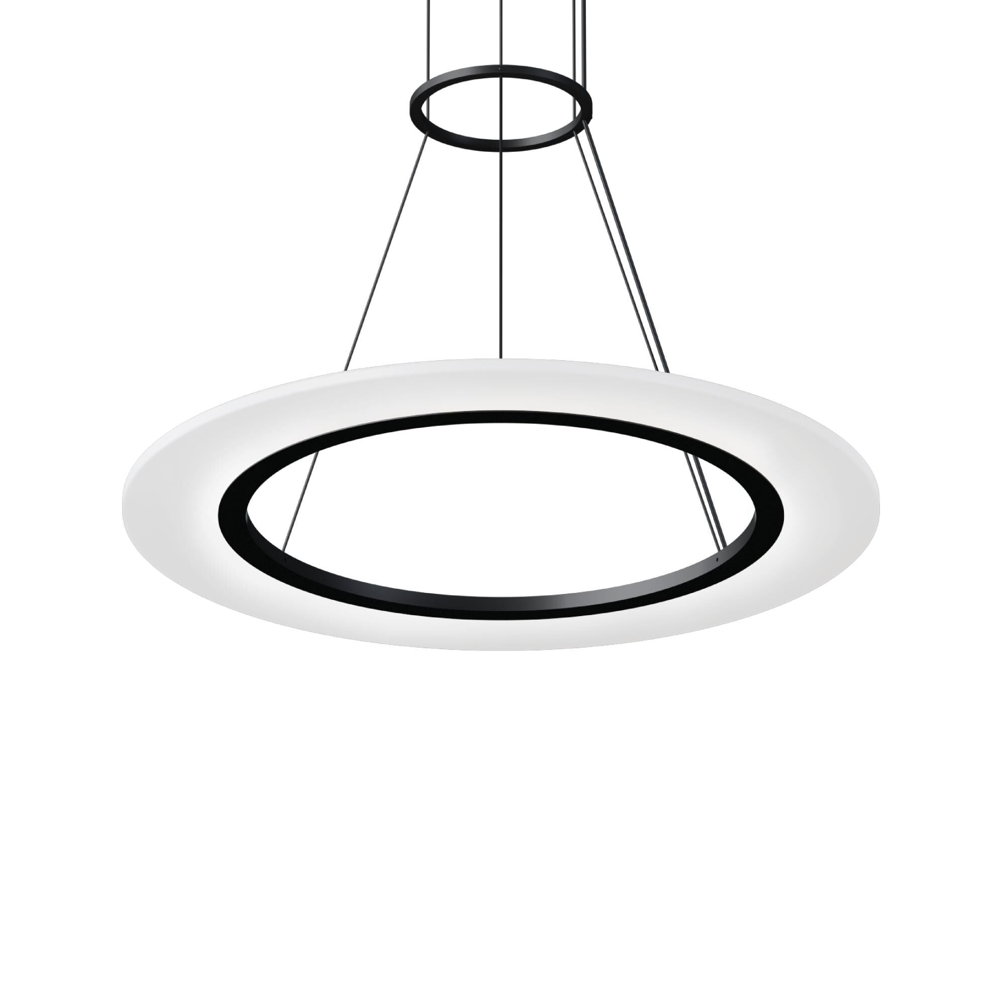 Sonneman Arctic Rings 23 Inch Led Large Pendant Cp756035