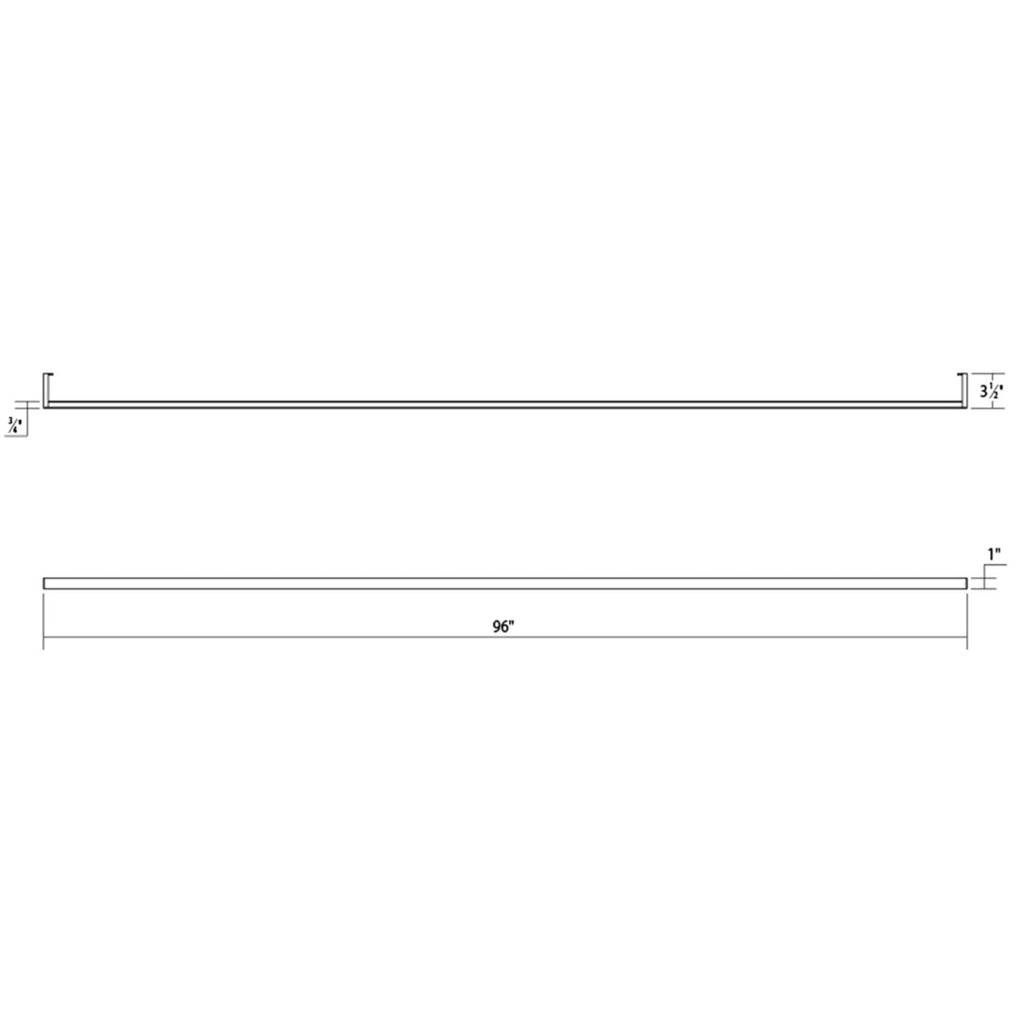 Sonneman Robert Sonneman Thin Line 96 Inch Led Wall Sconce Cp368007