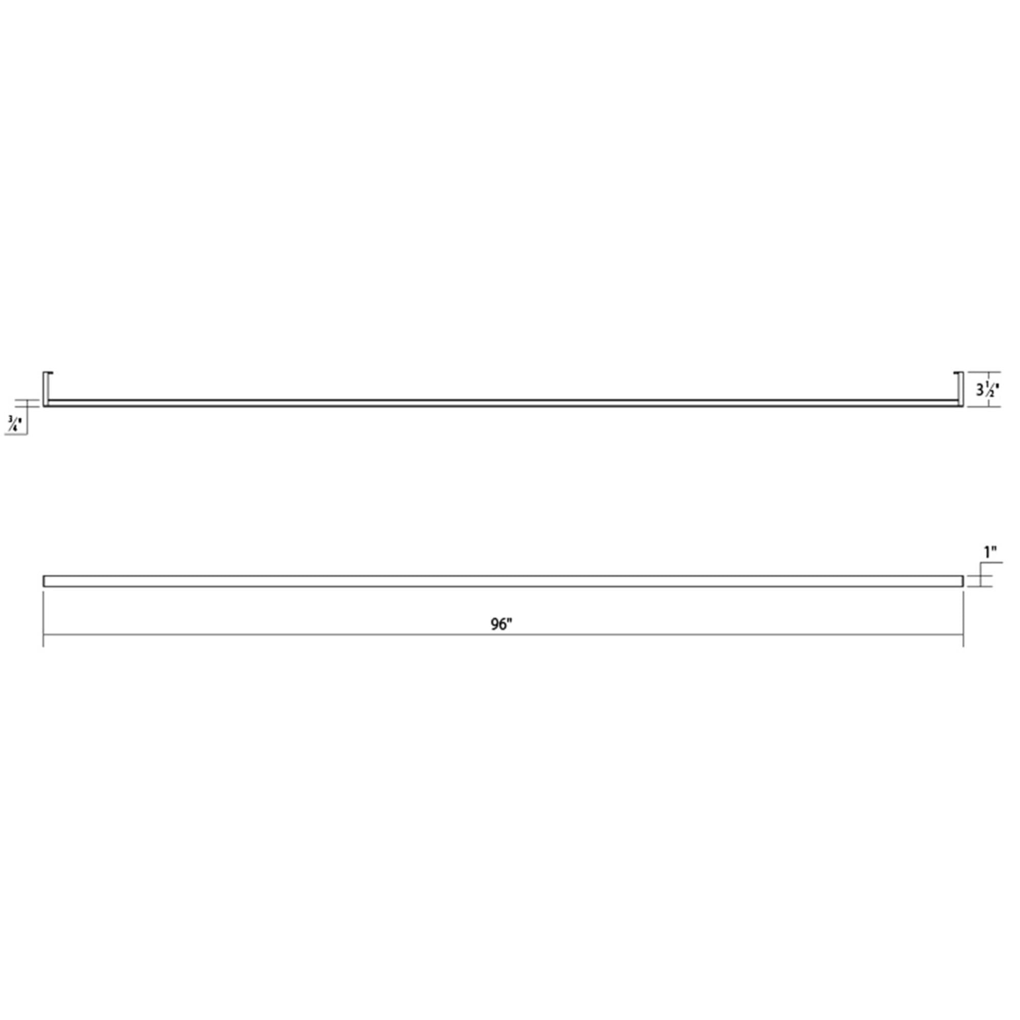 Sonneman Robert Sonneman Thin Line 96 Inch Led Wall Sconce Cp368007