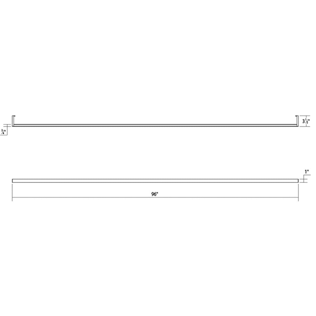 Sonneman Robert Sonneman Thin Line 96 Inch Led Wall Sconce Cp368008