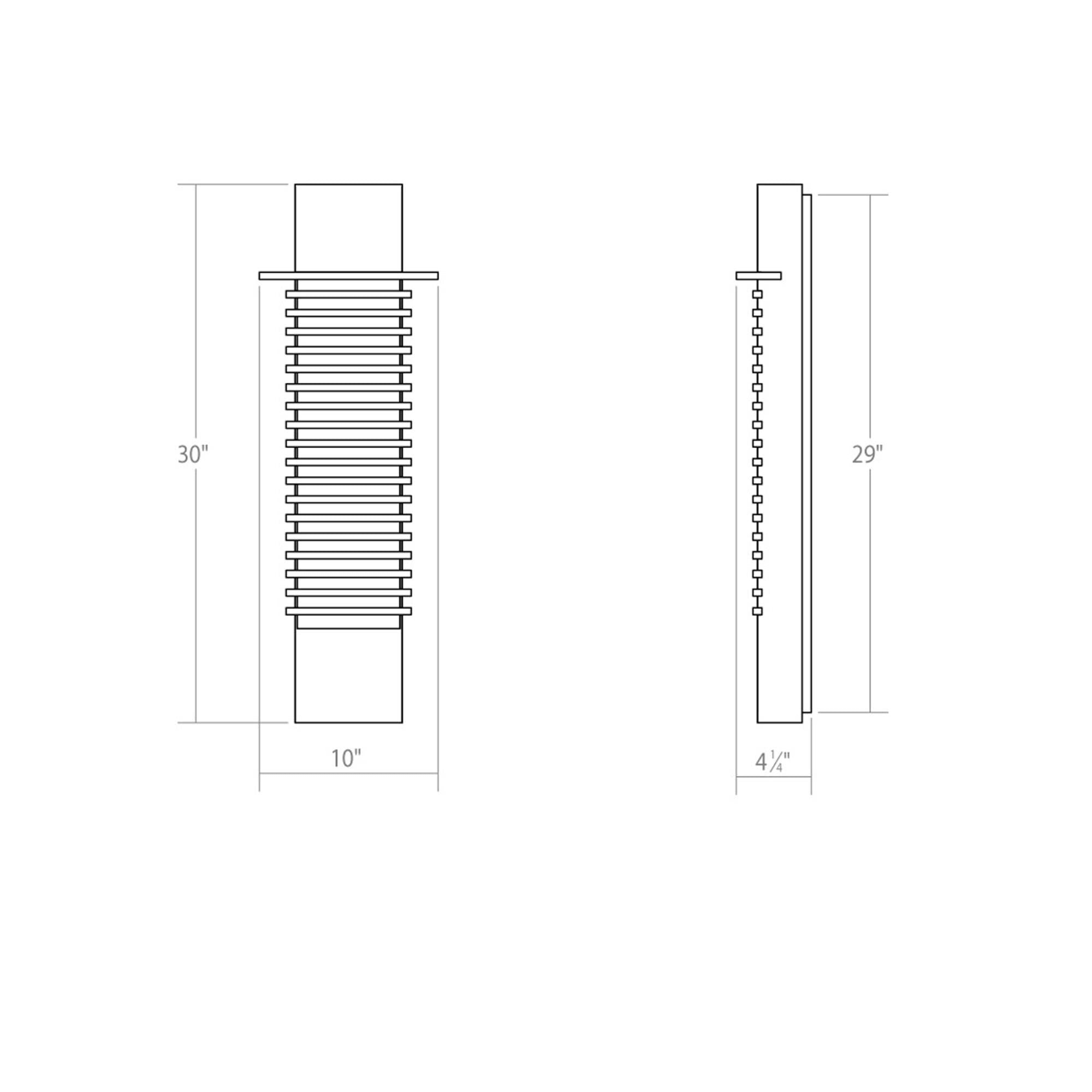 Sonneman Sonneman Kengo 30 Inch Led Wall Sconce Cp516323