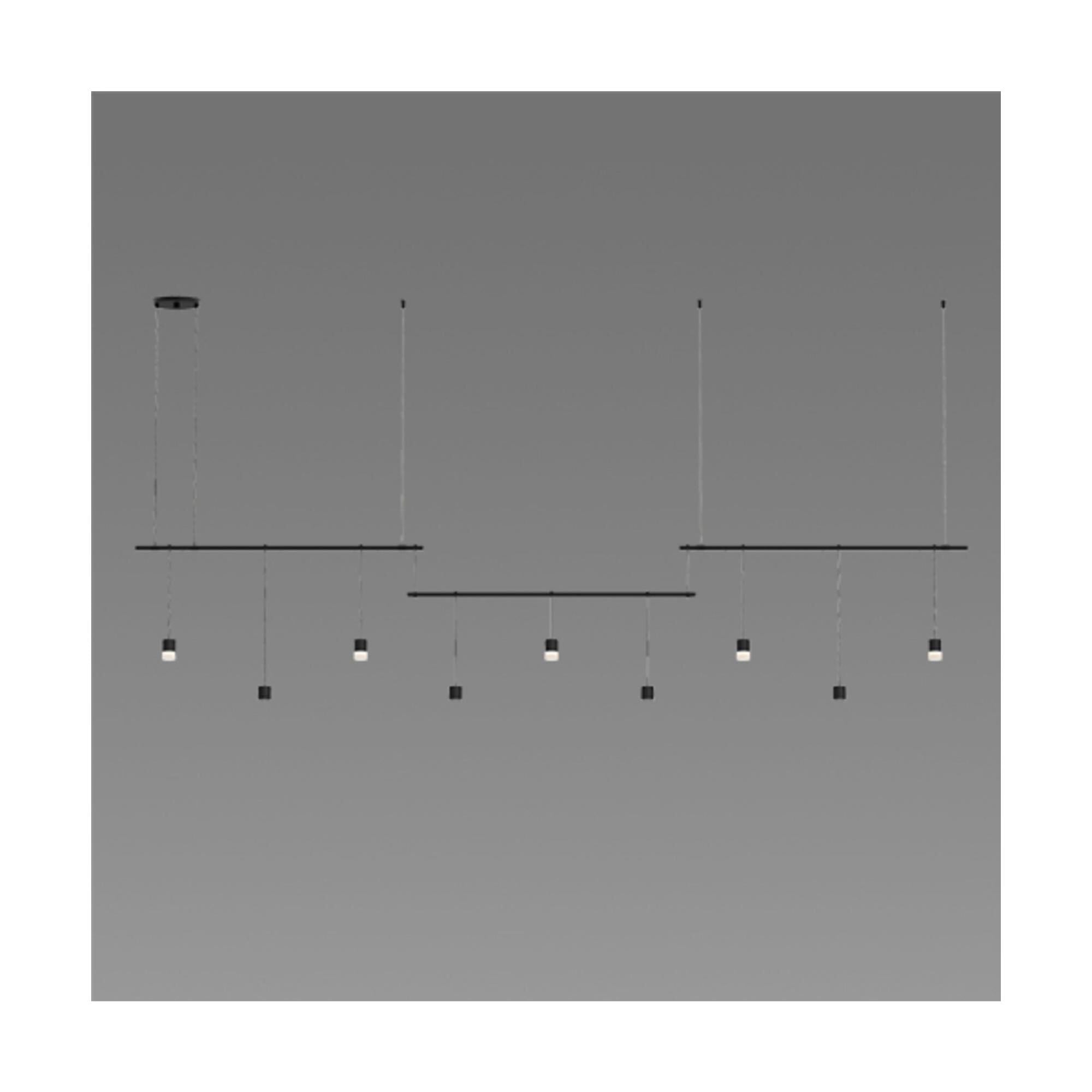Sonneman Robert Sonneman Suspenders 104 Inch 9 Light Led Linear Suspension Light Cp176092
