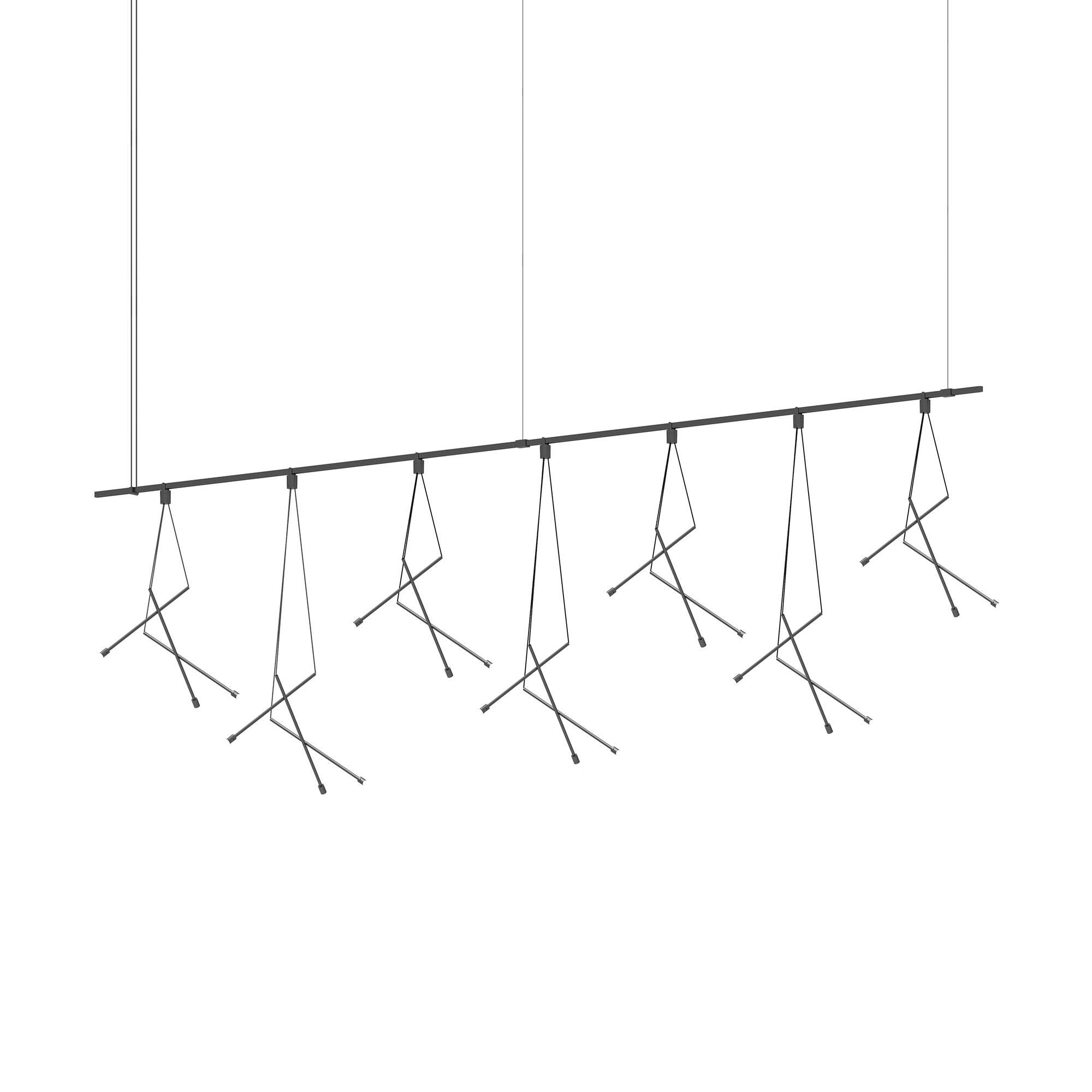 Sonneman Suspenders 97 Inch 21 Light Led Linear Suspension Light Cp407314