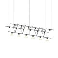 Sonneman Robert Sonneman Suspenders 97 Inch 18 Light Led Linear Suspension Light Cp441103