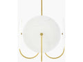 Surya Bellaria Brass Round Chandelier