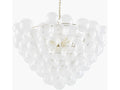 Surya Noira Brass Globe Chandelier
