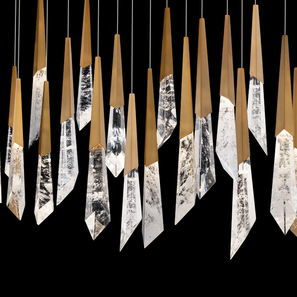 Schonbek Beyond Solitude 23 Light Linear Suspension Light Cp817128