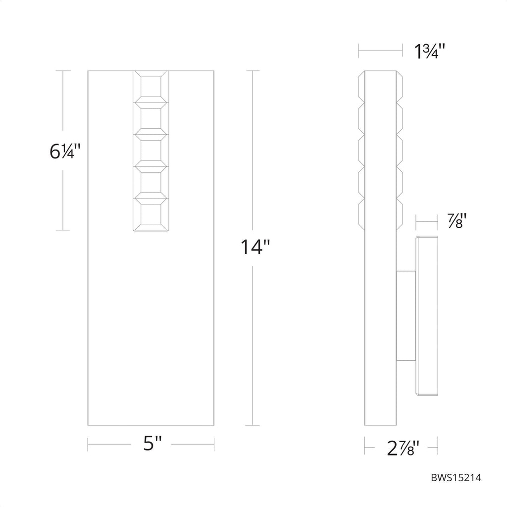 Schonbek Beyond Helios 14 Inch Led Wall Sconce Cp748980