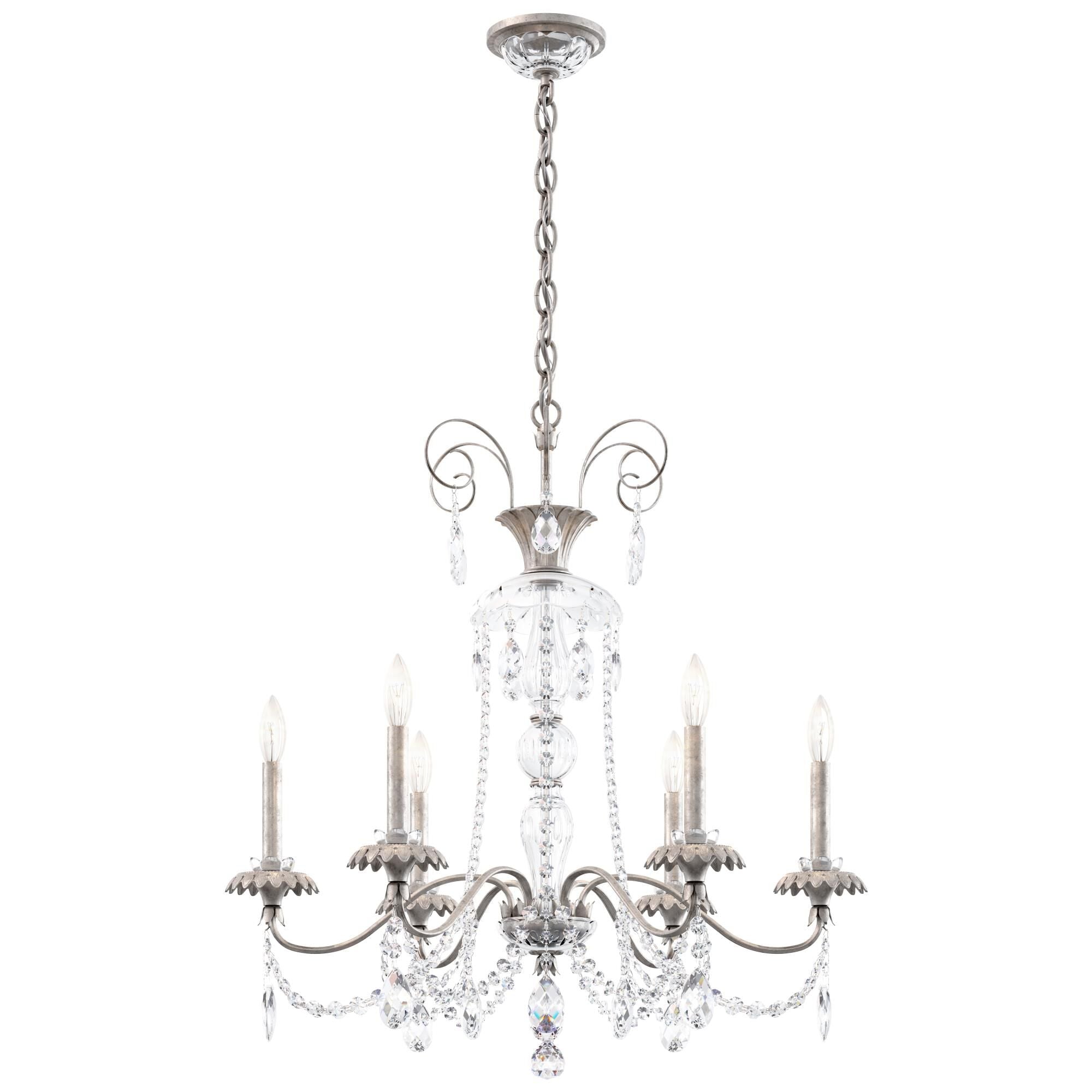 Schonbek Helenia 28 Inch 6 Light Chandelier Cp483506