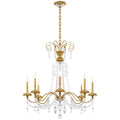 Schonbek Helenia 31 Inch 8 Light Chandelier Cp483510