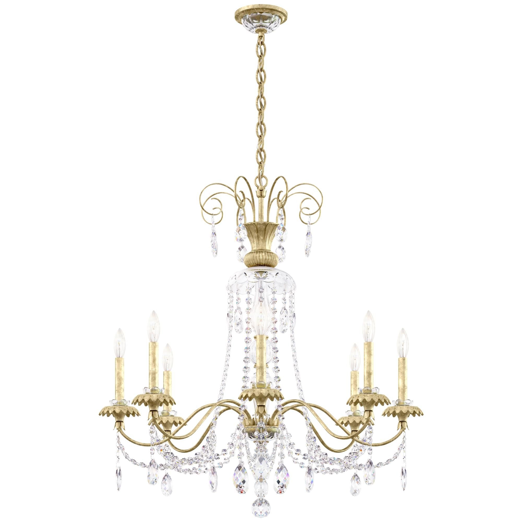 Schonbek Helenia 31 Inch 8 Light Chandelier Cp483510