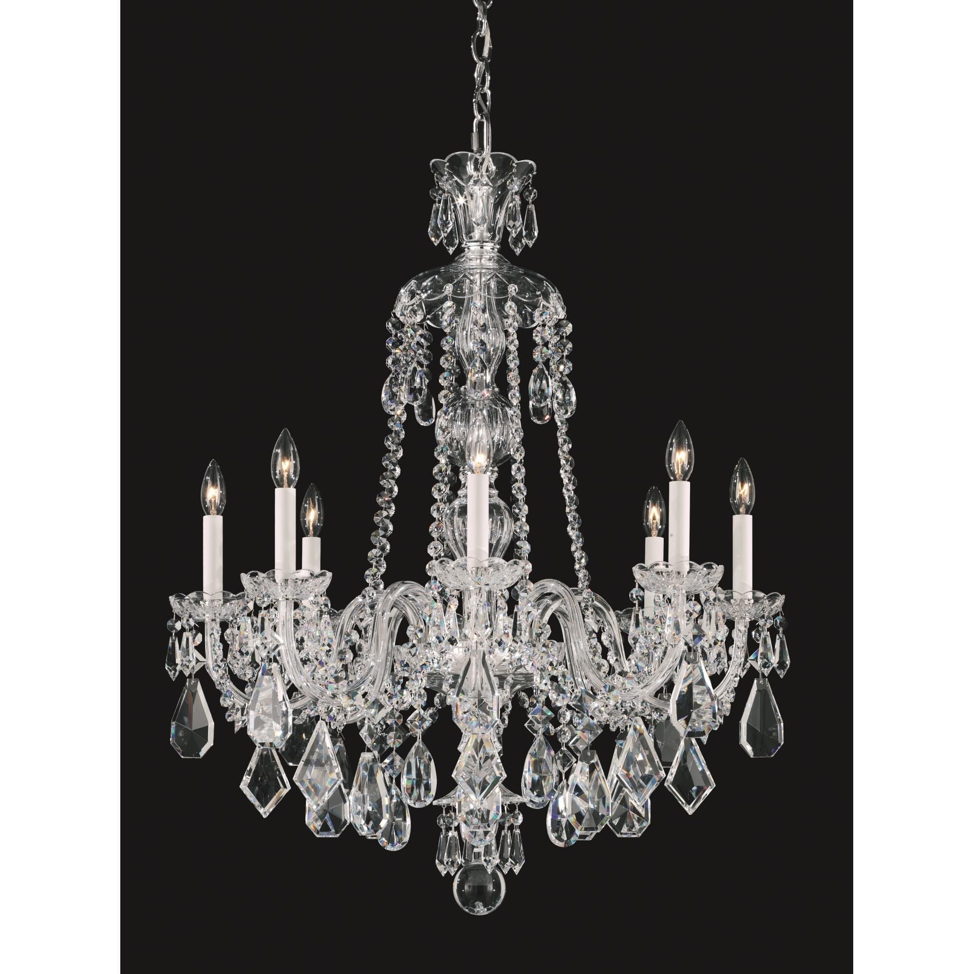 Schonbek Hamilton 28 Inch 8 Light Chandelier Cp82272