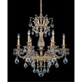 Schonbek Milano 24 Inch 6 Light Chandelier Clearance Cp81901Ob