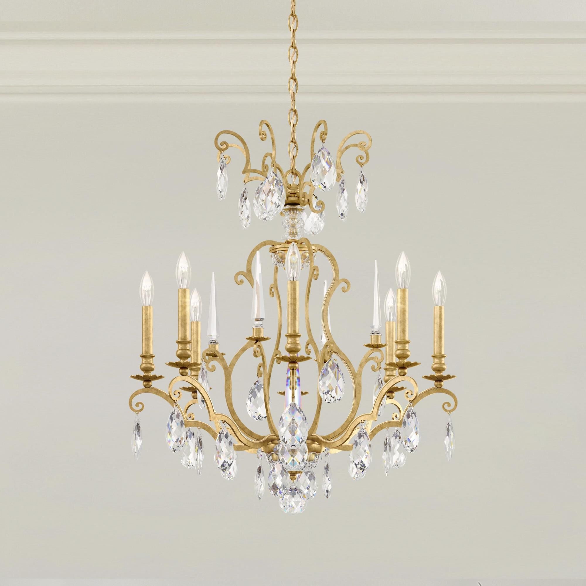 Schonbek Nouveau 32 Inch 8 Light Chandelier Cp484625