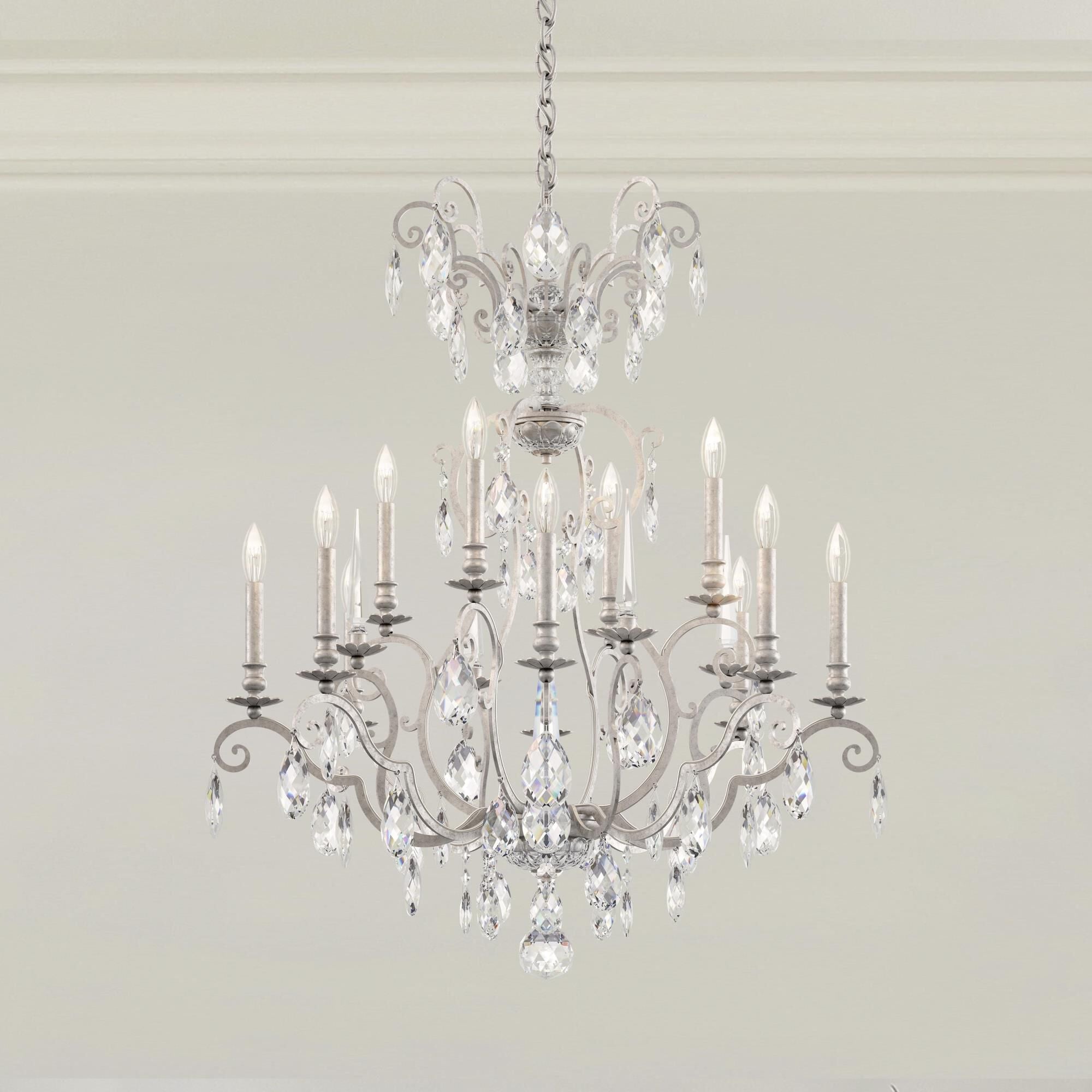Schonbek Nouveau 32 Inch 12 Light Chandelier Cp484630